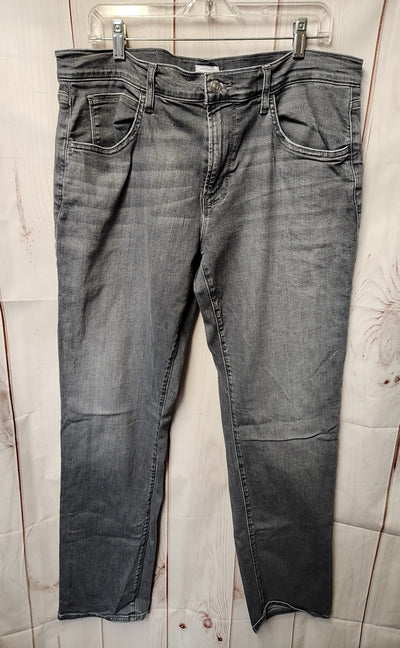 Hudson Men's Size 36 Gray Jeans Byron Straight