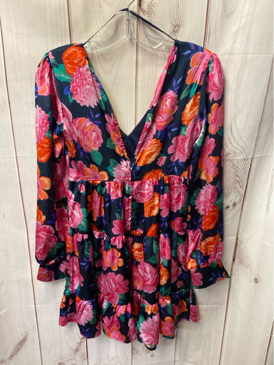 Mi Ami Women's Size XXS Pink Floral Dress
