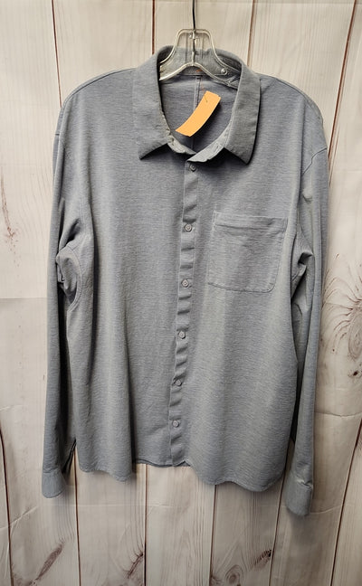 Lululemon Men's Size XL Blue Shirt