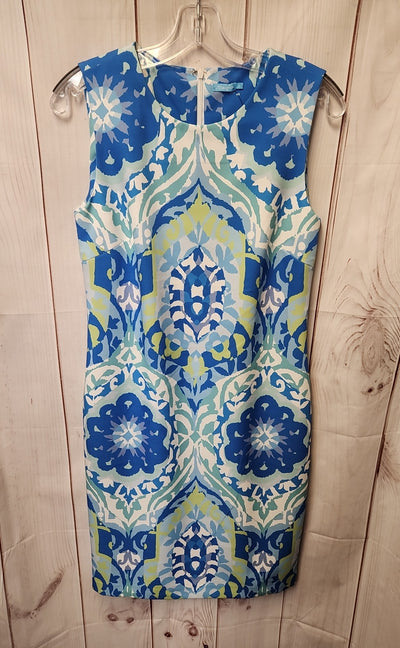 J McLaughlin Women's Size 6 Blue Dress