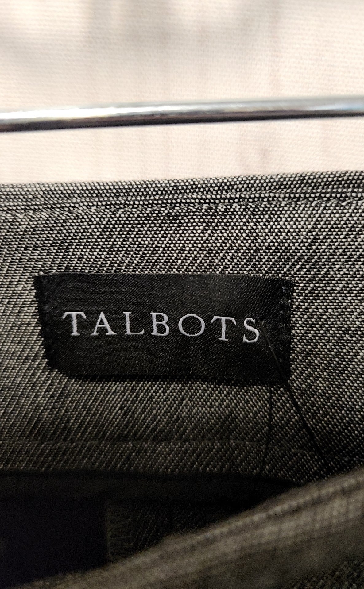 NWT Talbots Women's Size 14 Petite Gray Pants Chatham Ankle Pant