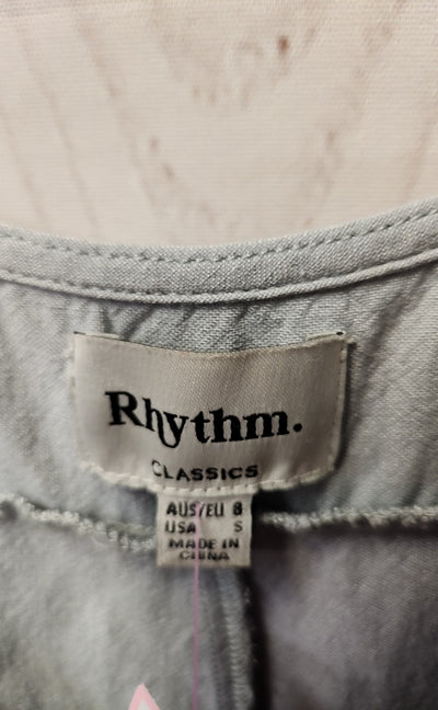 Rhythm Women's Size S Blue Romper