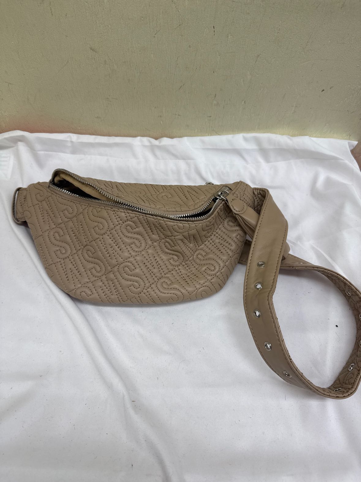 Steve Madden Taupe Fanny Pack