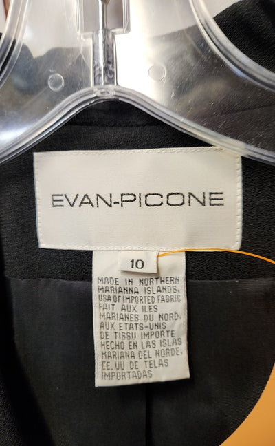 Evan Picone Women's Size 10 Black Blazer