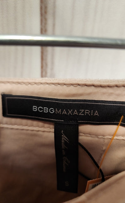 BCBG Maxazria Women's Size S Peach Skirt