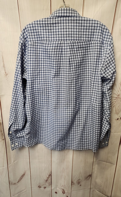 Classic Men's Size L Blue Shirt