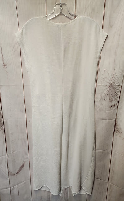 Zara Women's Size L White Dress