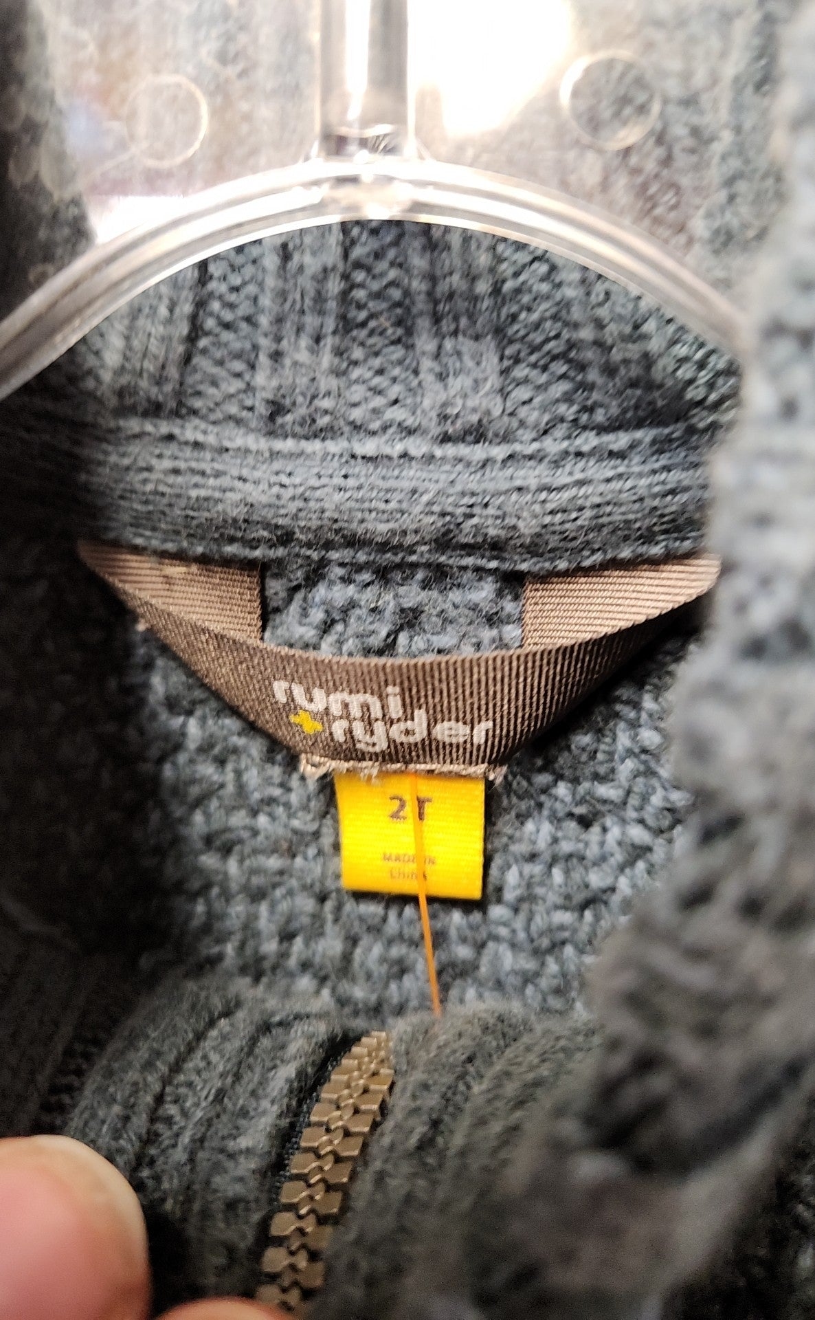 Rumi+ Ryder Boy's Size 2 Blue Sweater