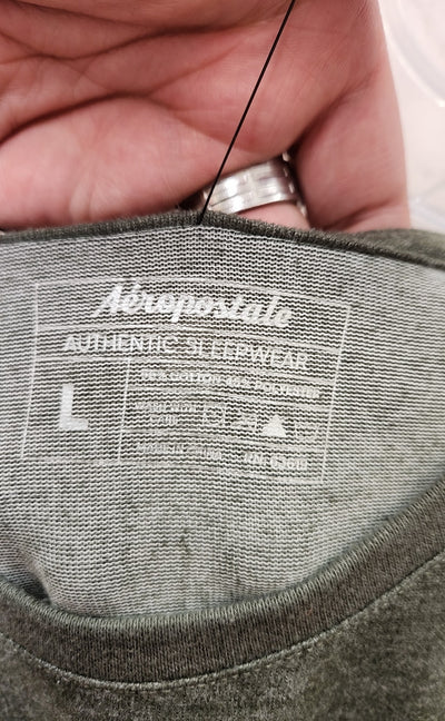 Aeropostale Men's Size L Olive Shirt