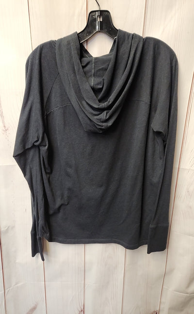 Under Armour Women's Size M Black Hooded Long Sleeve Top