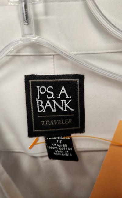 Jos A Bank Men's Size XL White Shirt