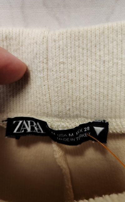 Zara Women's Size M Beige Sweatpants