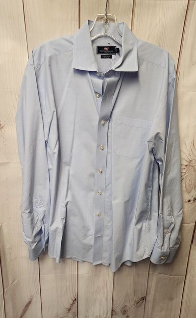 Vineyard Vines Men's Size L Light Blue Shirt