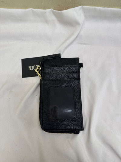 NWT Steve Madden Black Card Holder