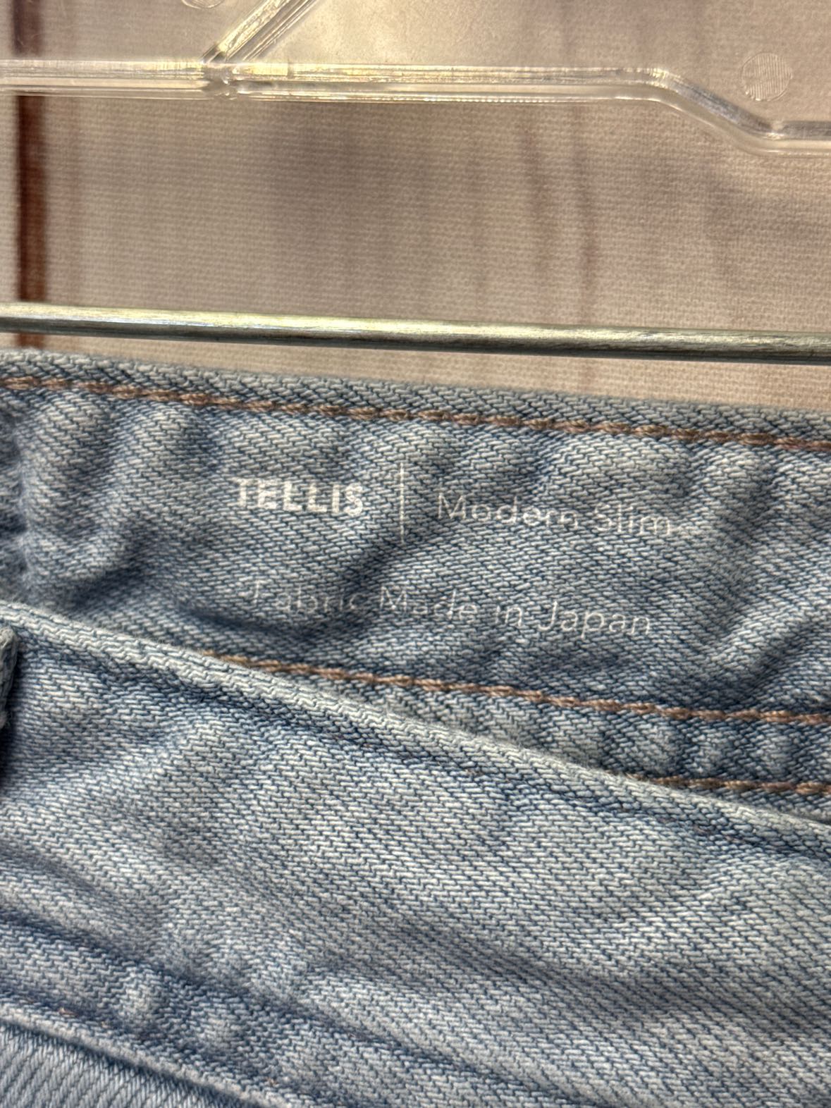 AG Adriano Goldschmied Men's Size 36x34 Blue Jeans Tellis Modern Slim
