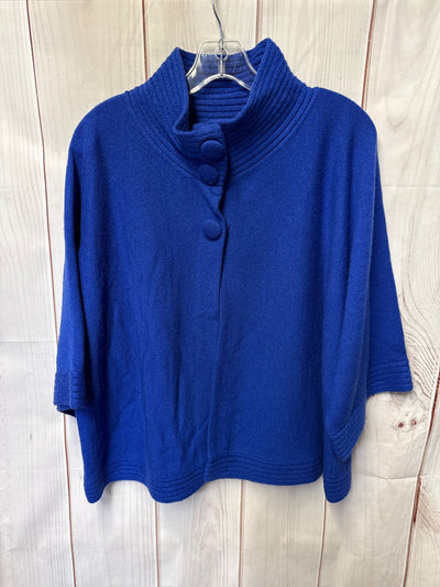 Chico's Women's Size 3 = US XL Blue Cardigan