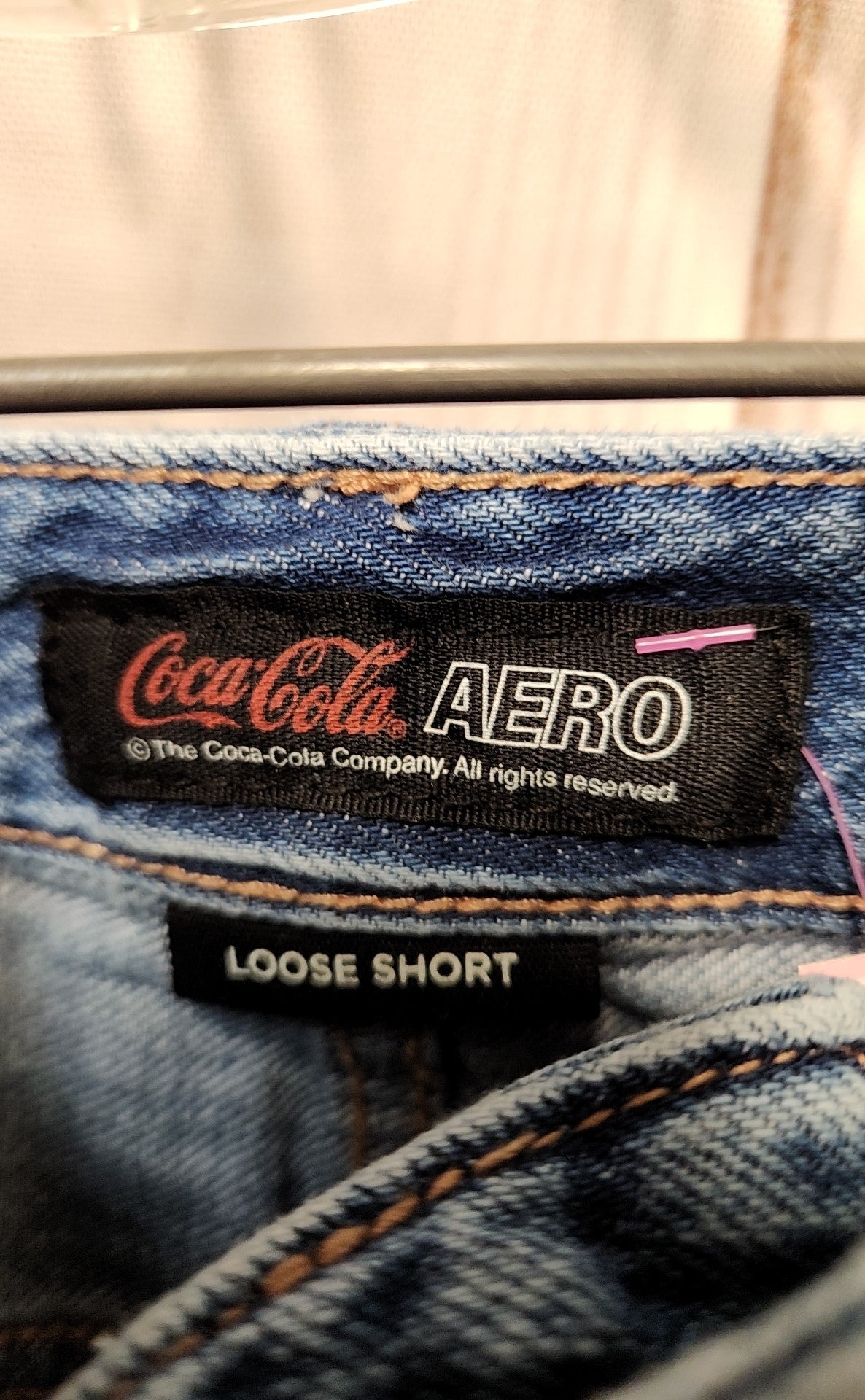 Coca Cola Aero Men's Size 38 Blue Shorts