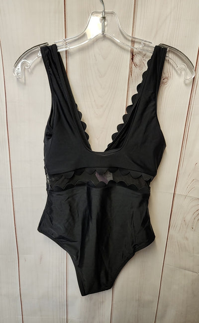 NWT Cupshe Women's Size S Black Swimsuit