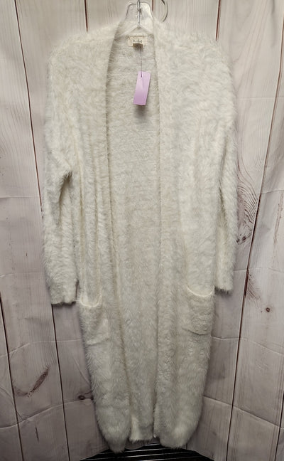 Kaisely Women's Size S White Coat