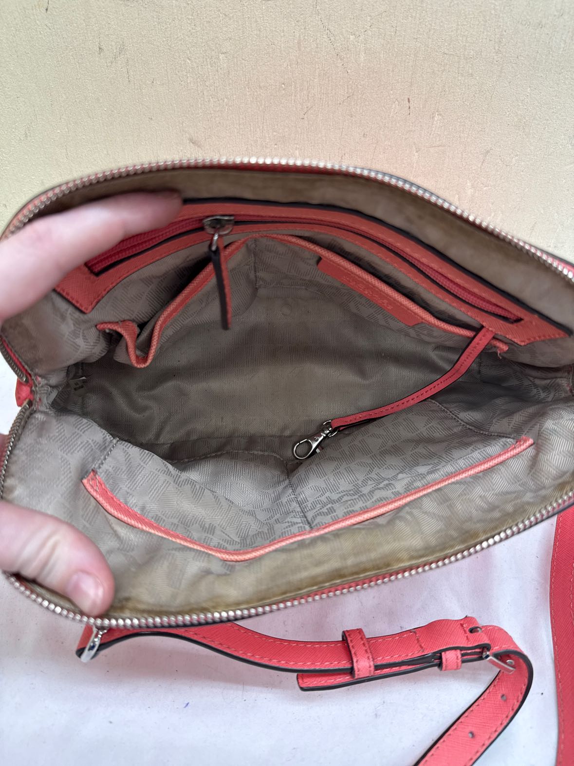 Michael Kors Coral Purse Bag
