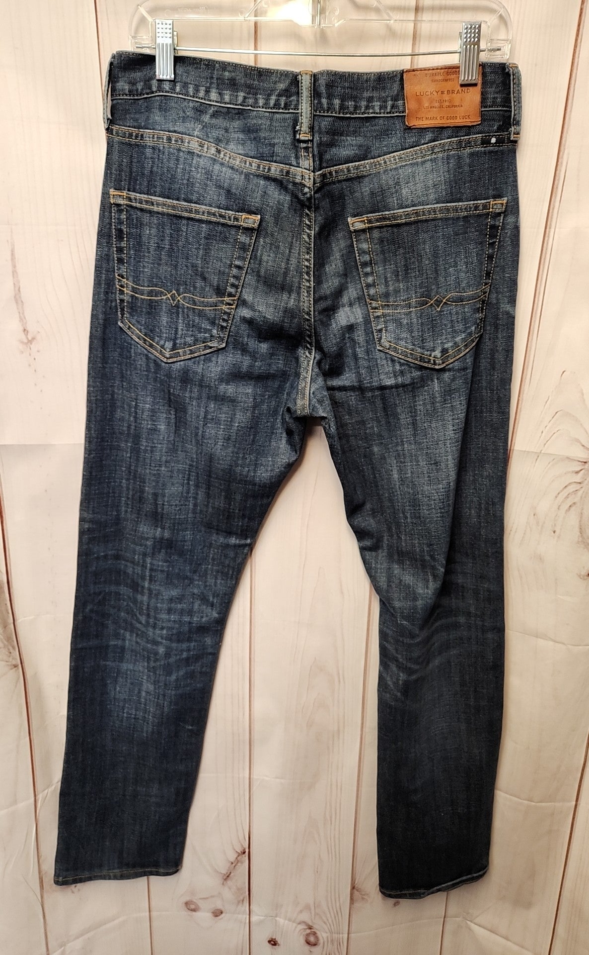 Lucky Brand Men's Size 30x30 Blue Jeans 410 Athletic Slim
