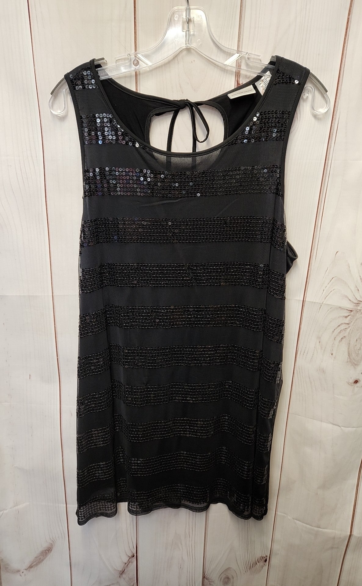 Newport News Women's Size L Black Dress