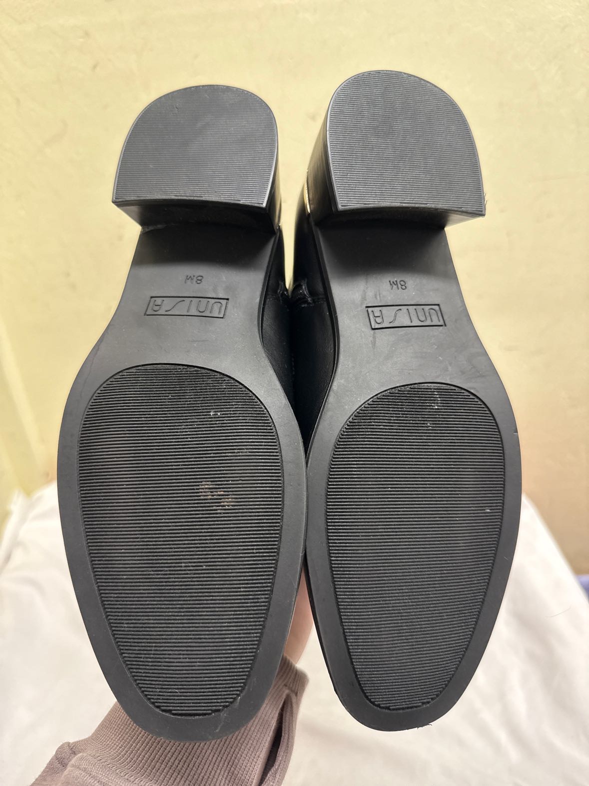 Unisa Women's Size 8 Black Boots Shoes