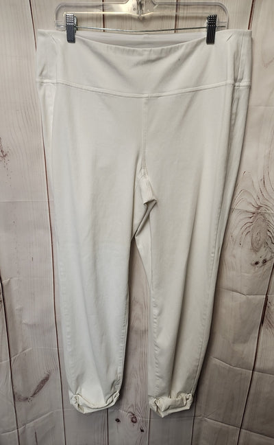 J Jill Wearever Collection Women's Size XL Tall White Pants