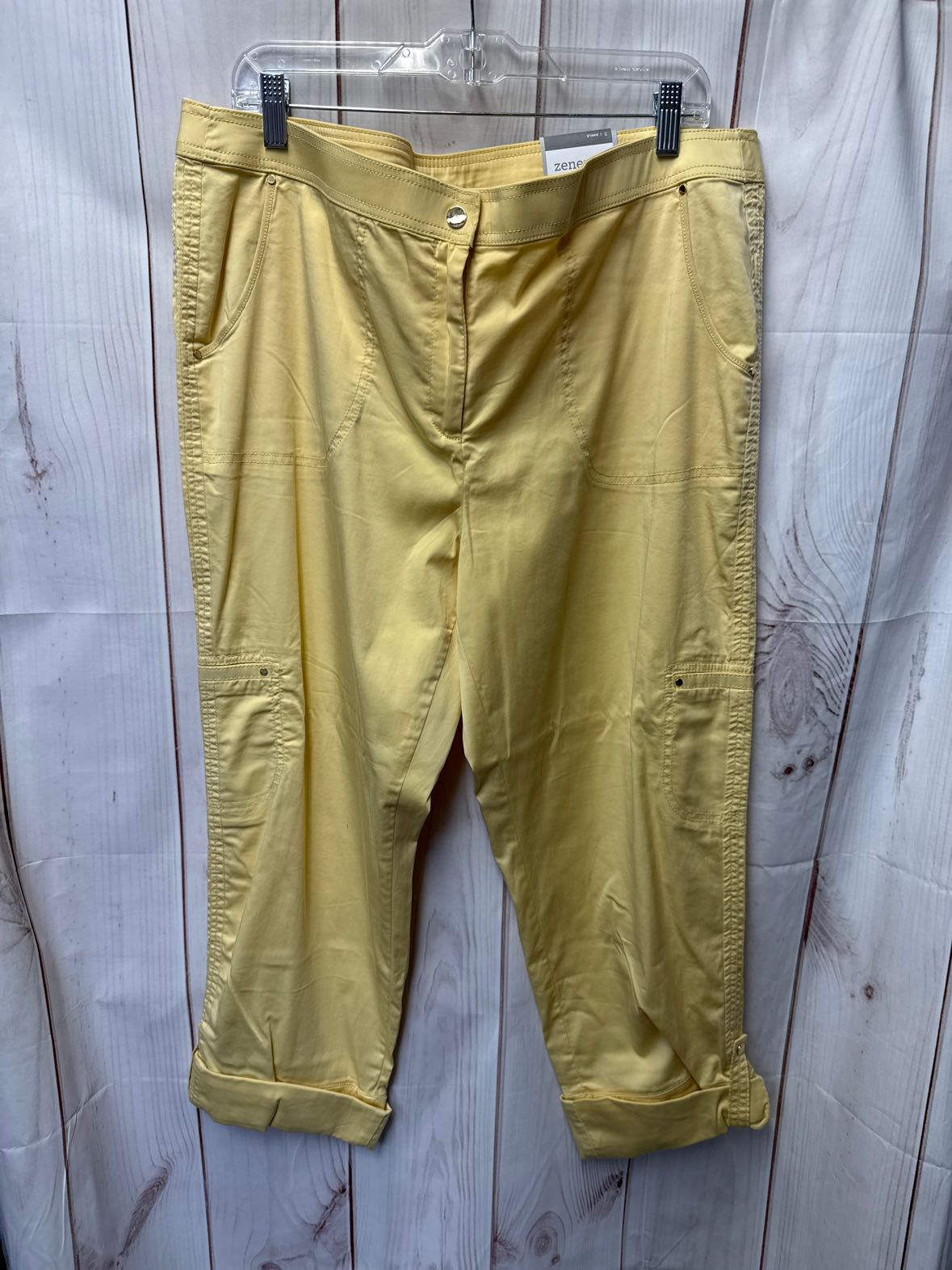 Zenergy - Chico's Women's Size 3 = US 16 Yellow Pants