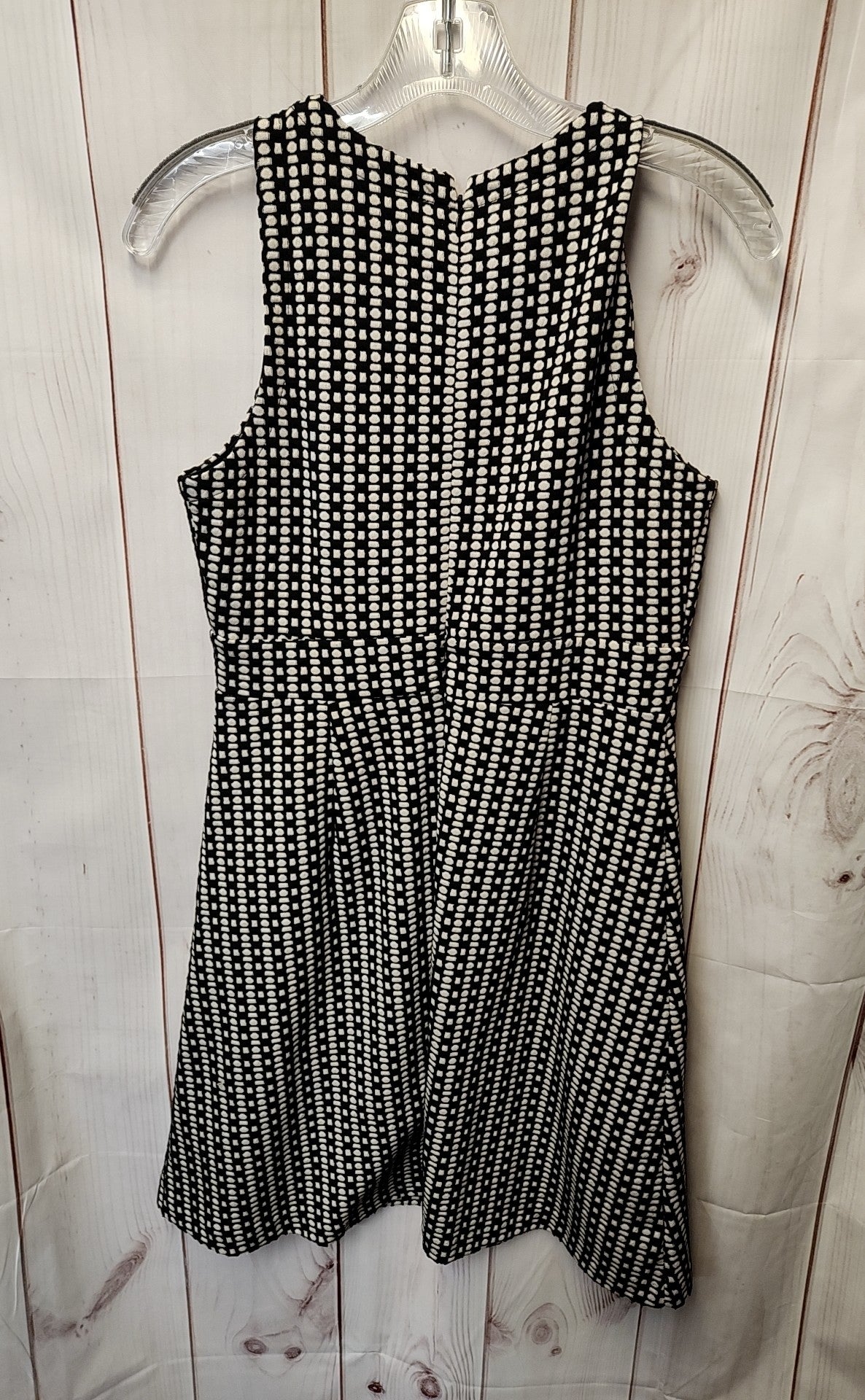 Loft Women's Size 4 Petite Black & Beige Dress