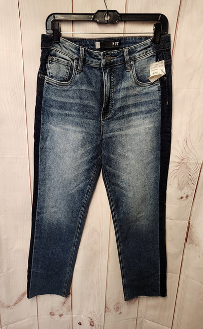 NWT Kut from the Kloth Women's Size 6 Long Blue Jeans Elizabeth