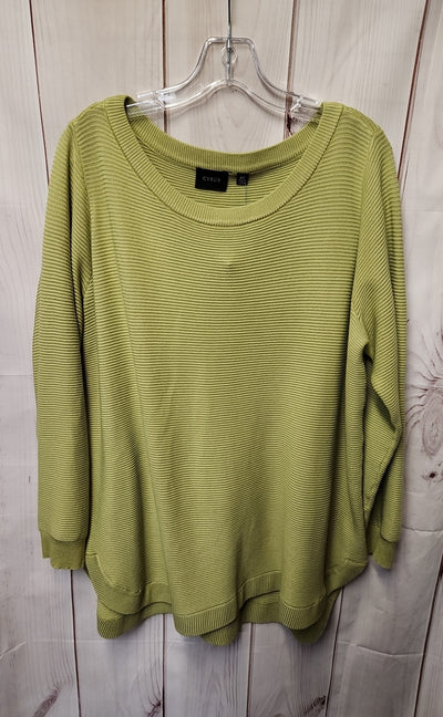 Cyrus Women's Size 2X Green Sweater