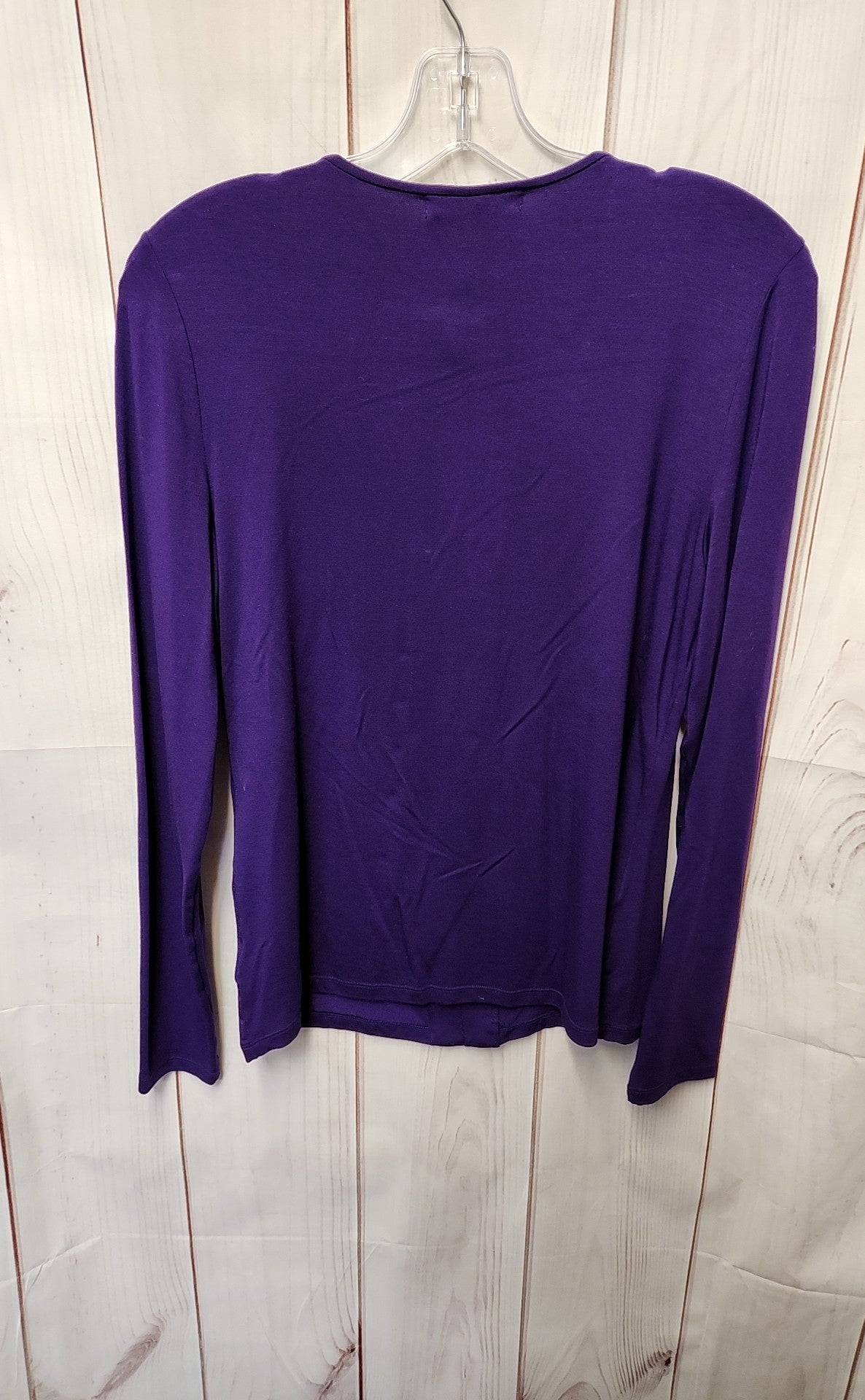Lauren by Ralph Lauren Women's Size M Purple Long Sleeve Top