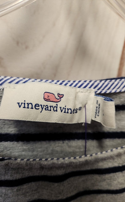 Vineyard Vines Women's Size S Gray Short Sleeve Top