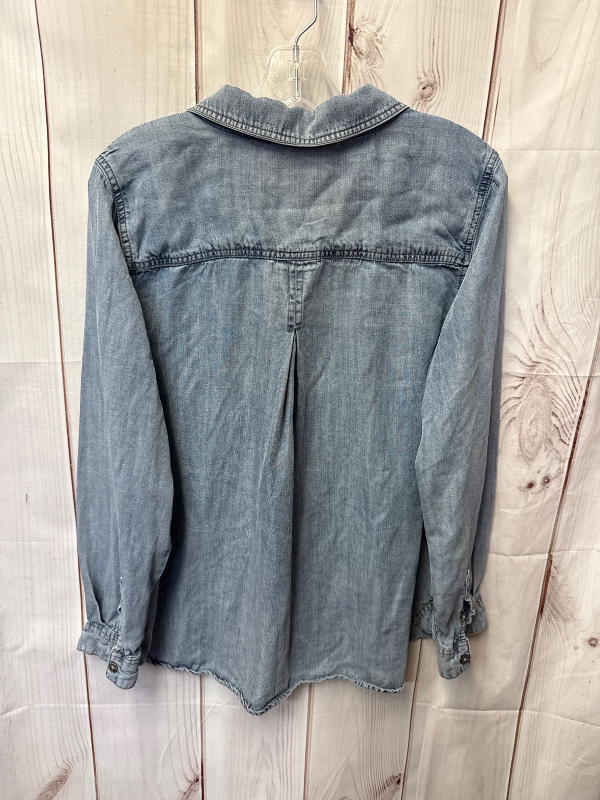 Industry Women's Size L Blue Long Sleeve Top