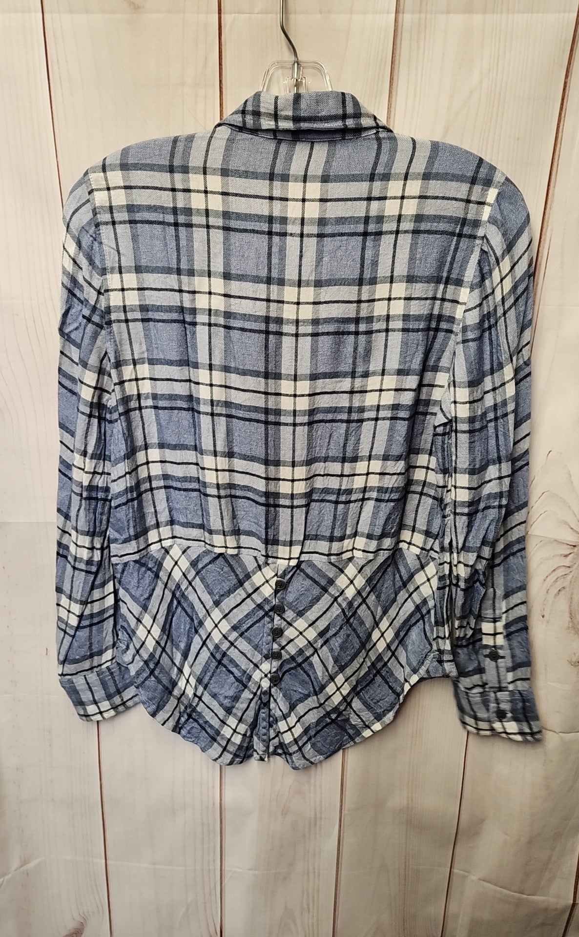 Lucky Brand Women's Size XS Blue Long Sleeve Top