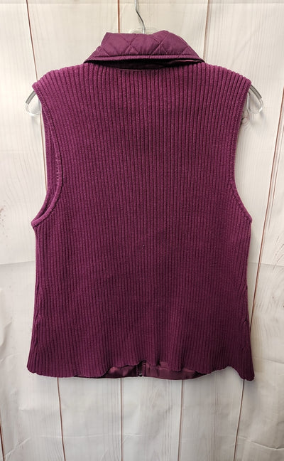 Jones New York Women's Size XL Purple Vest