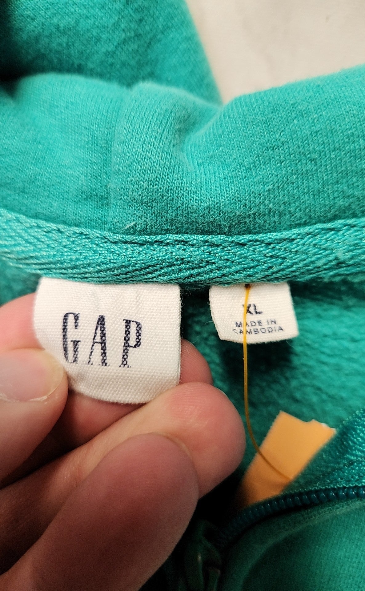 Gap Women's Size XL Green Hoodie