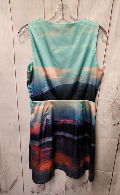 Yumi Women's Size 6/8 Blue Dress