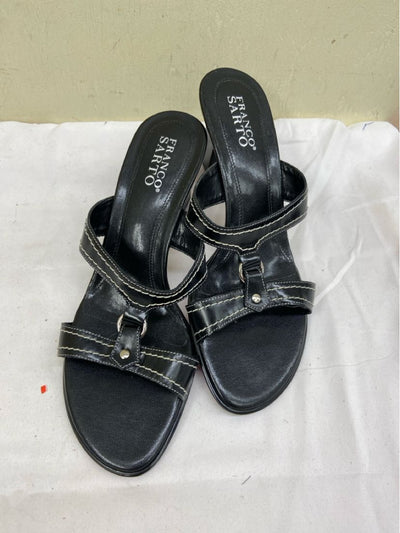 Franco Sarto Women's Size 9 Black Sandals
