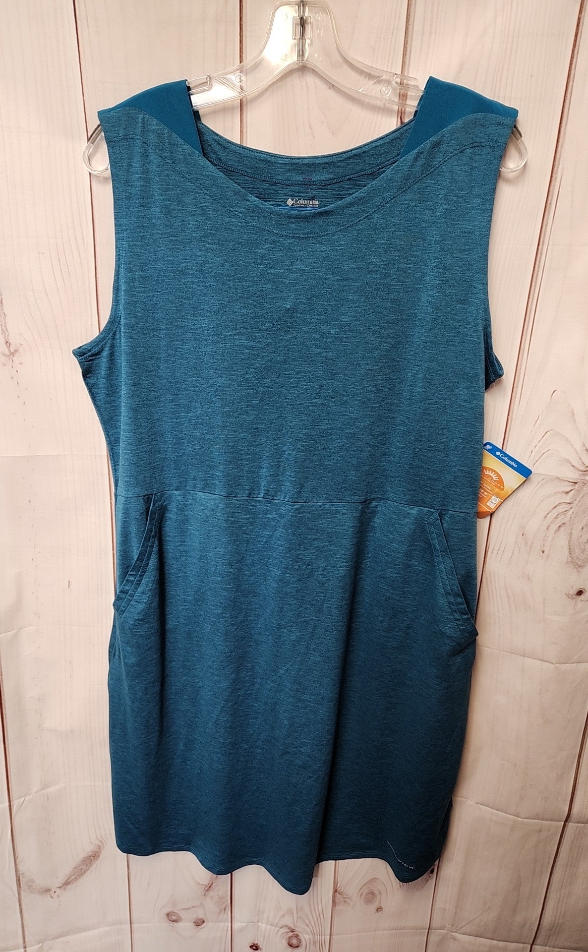 NWT Columbia Women's Size L Teal Dress