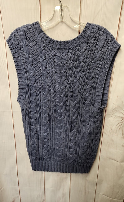 American Eagle Men's Size M Blue Sweater Vest