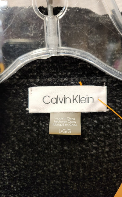 Calvin Klein Women's Size L Black Cardigan