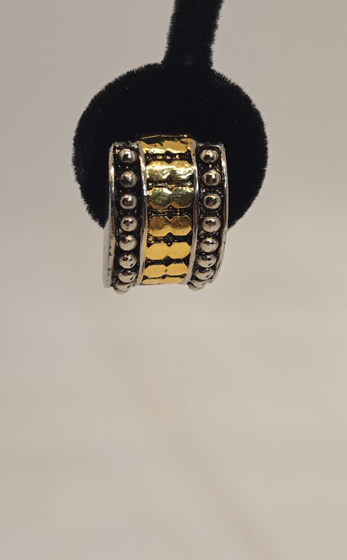 Silver & Gold Clip-on Earrings