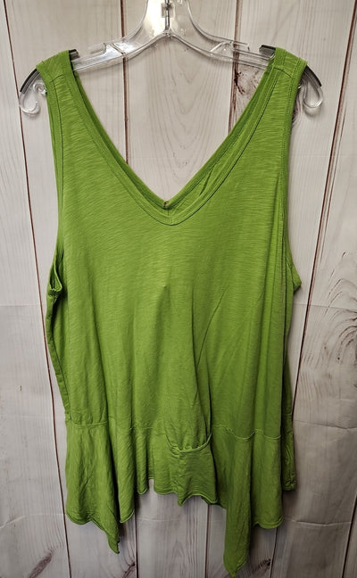 Torrid Women's Size 2X Green Sleeveless Top