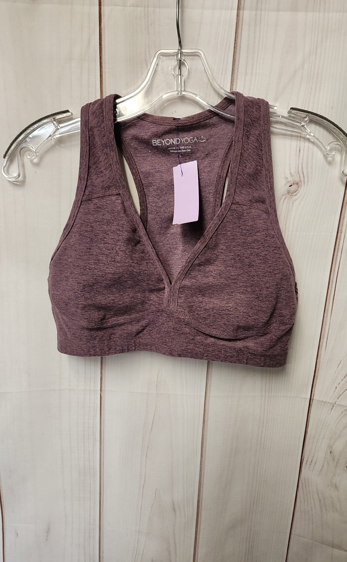 Beyond Yoga Women's Size L Purple Sports Bra