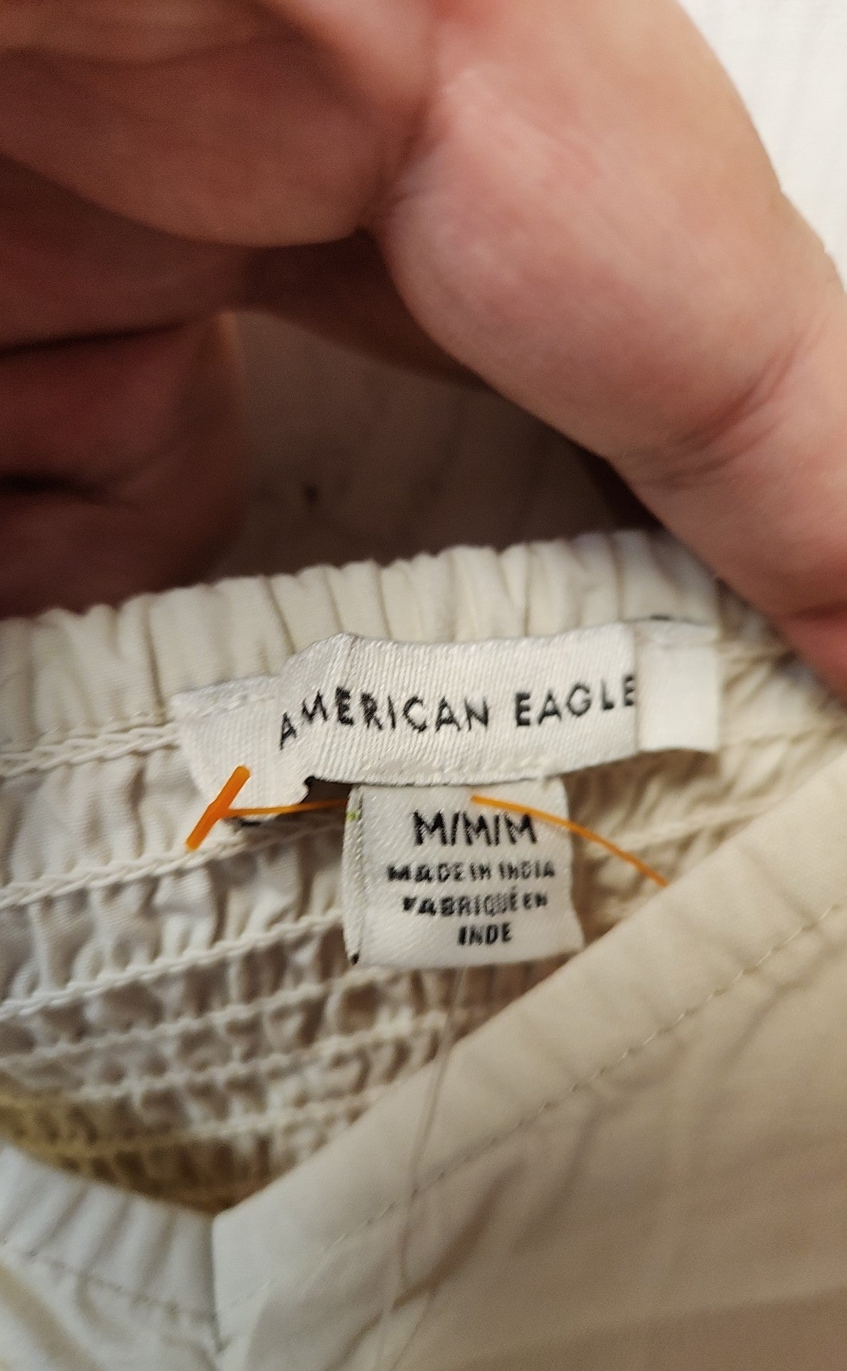 NWT American Eagle Women's Size M White Long Sleeve Top