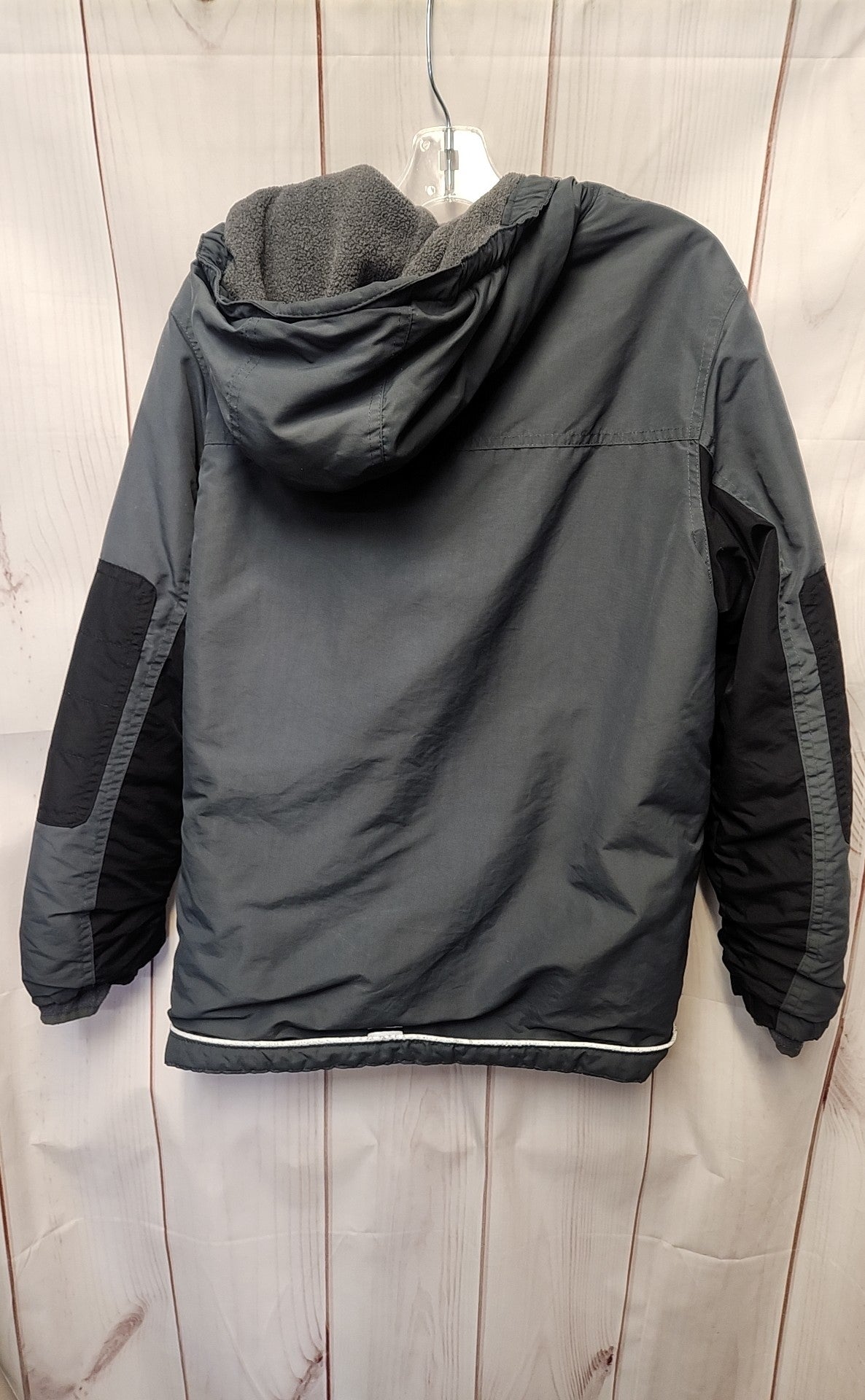 Lands End Boy's Size 10/12 Gray Jacket