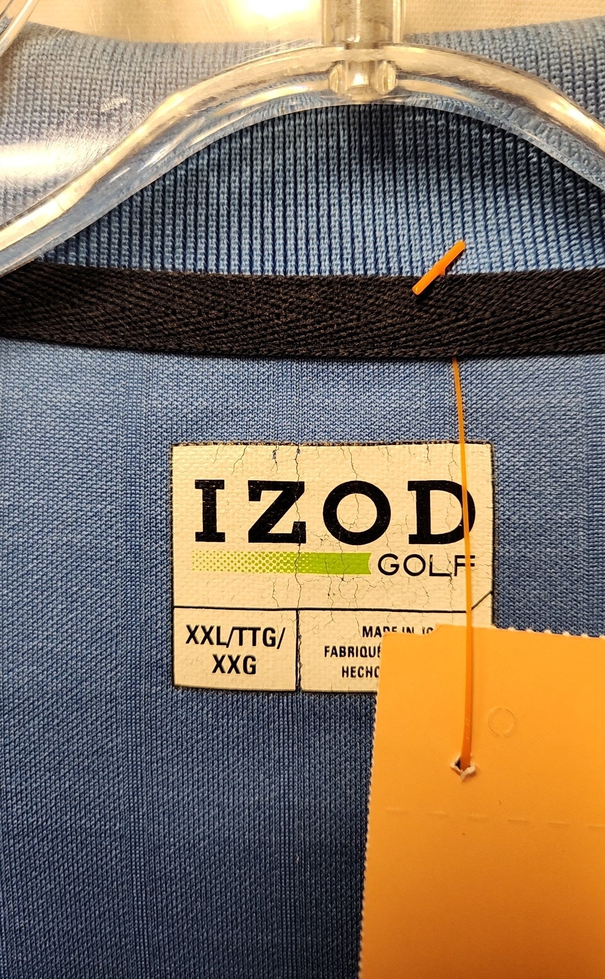 Izod Men's Size XXL Blue Shirt