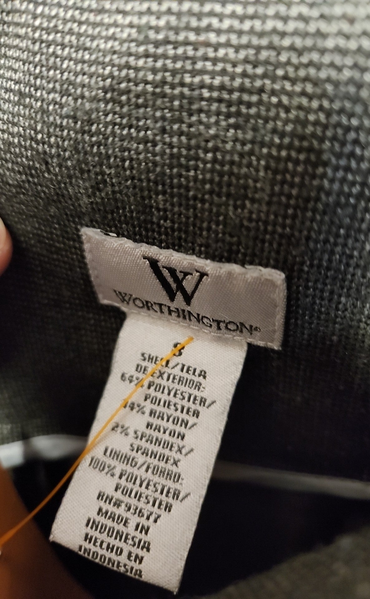 Worthington Women's Size 8 Gray Skirt